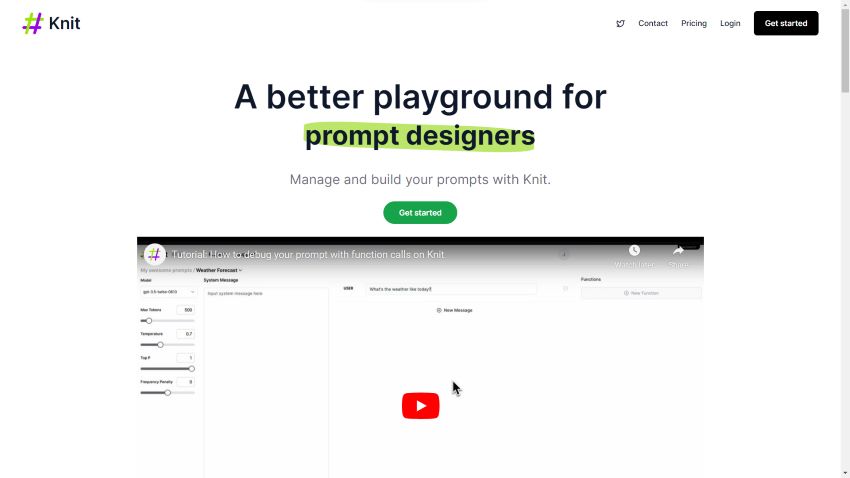 platform for prompt designers